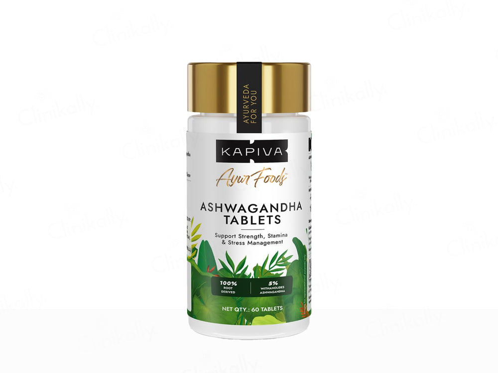 Kapiva Ashwagandha Tablet For Stamina & Stress Management