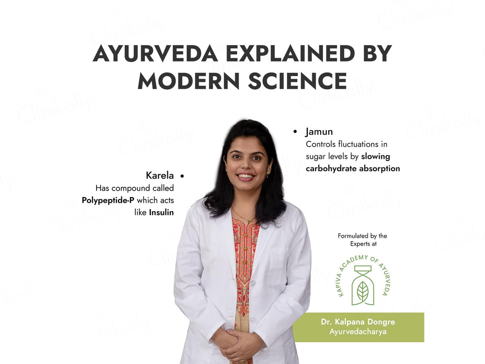 Kapiva Karela Jamun Juice For Blood Sugar Levels Management