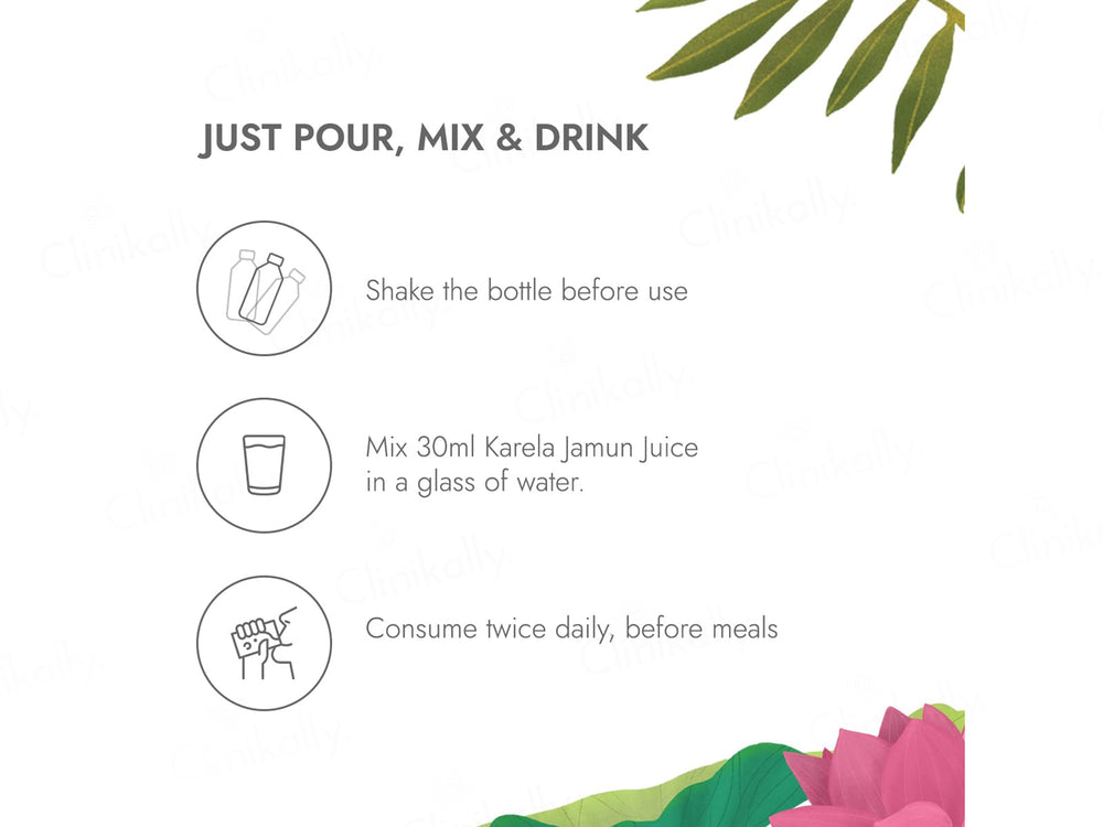 Kapiva Karela Jamun Juice For Blood Sugar Levels Management