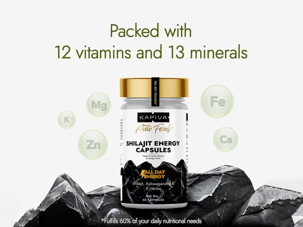Kapiva Shilajit Energy Capsule