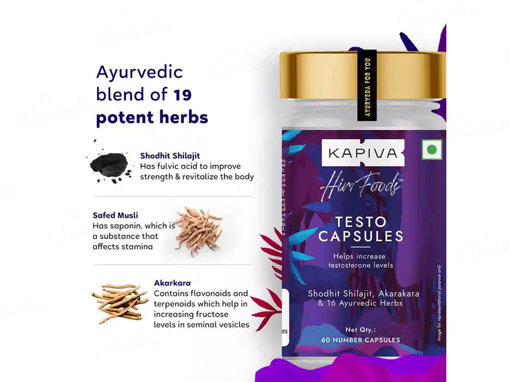 Kapiva Testo Capsule