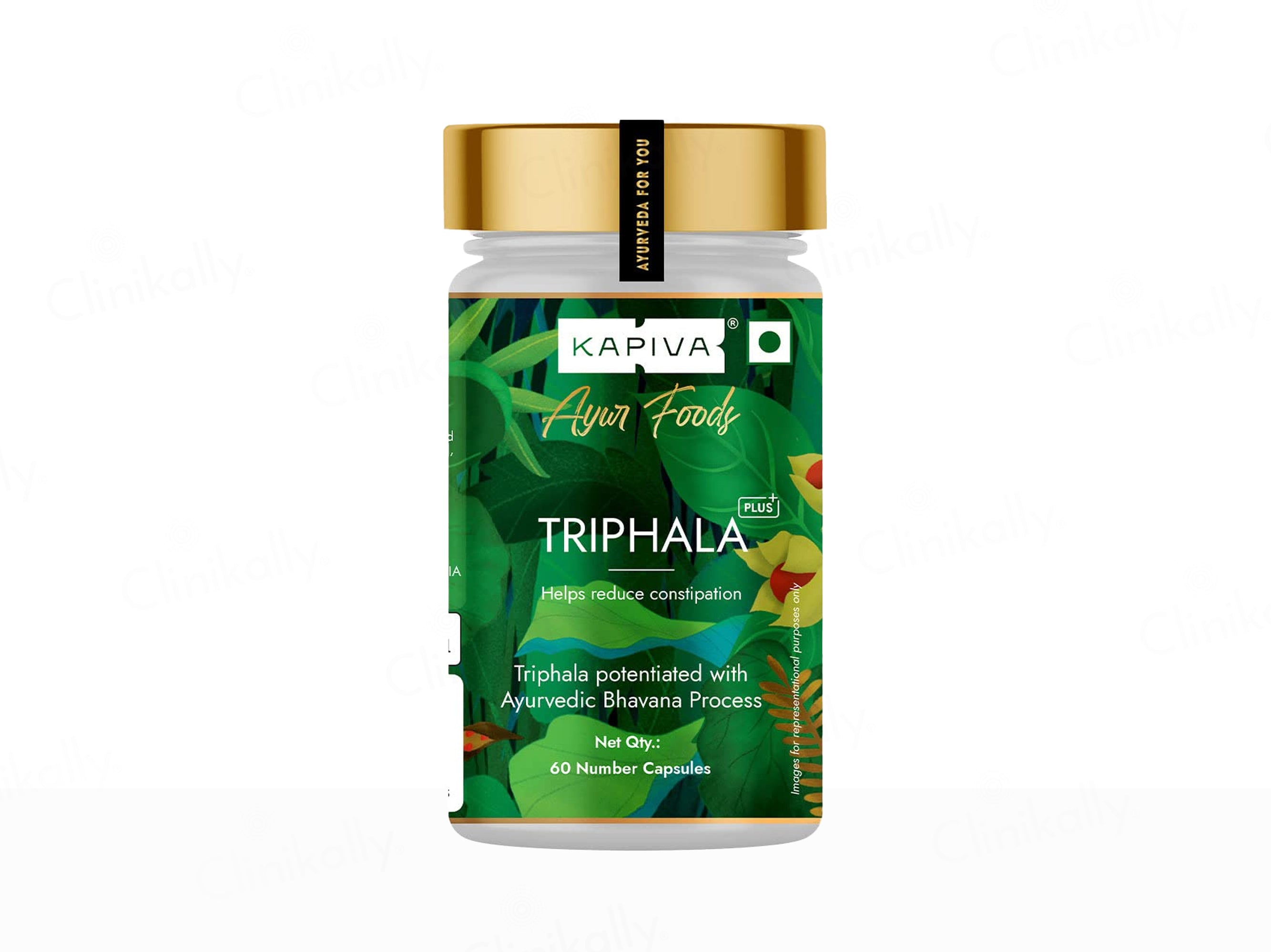 Kapiva Triphala Plus Capsule For Constipation
