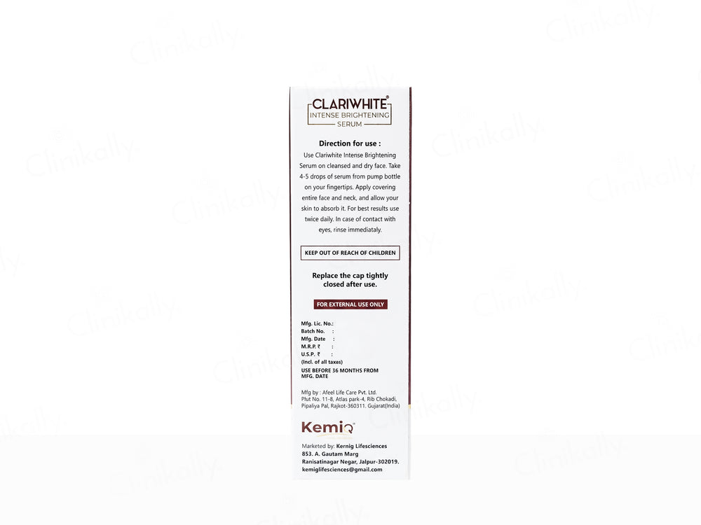 Kemiq Clariwhite Intensive Brightening Serum