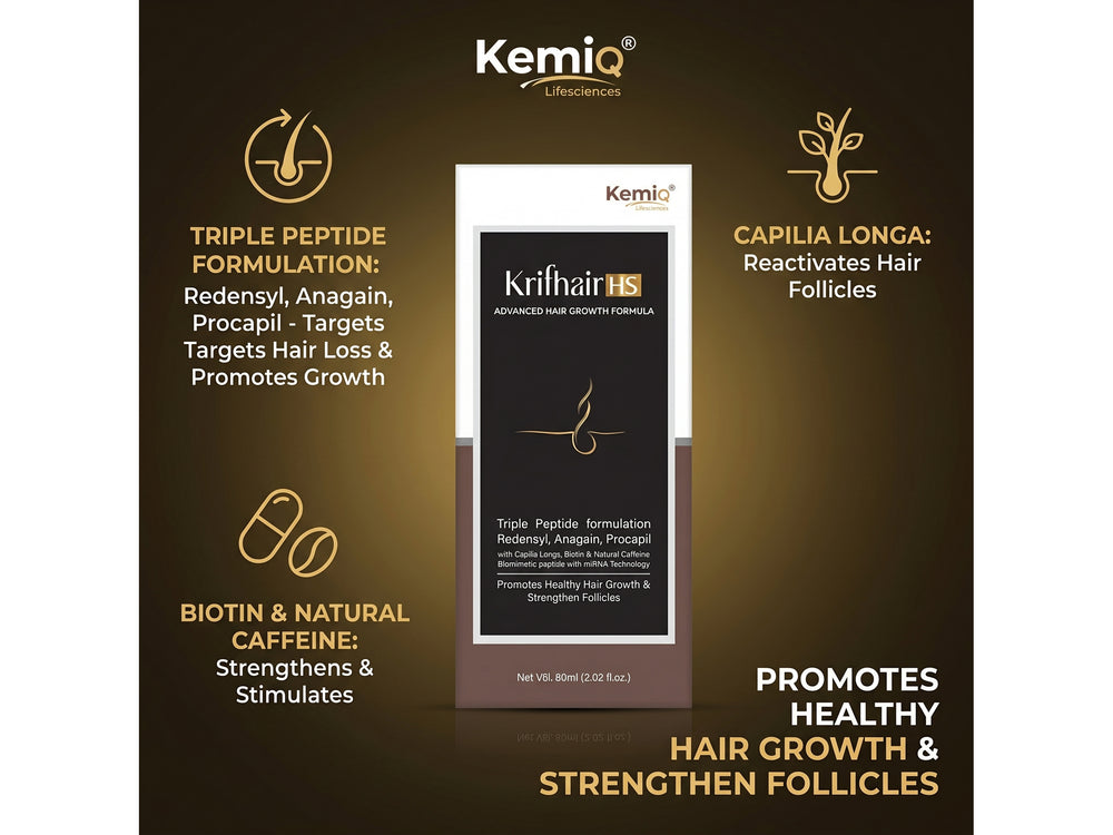 Kemiq Krifhair HS Advanced Hair Growth Formula Serum