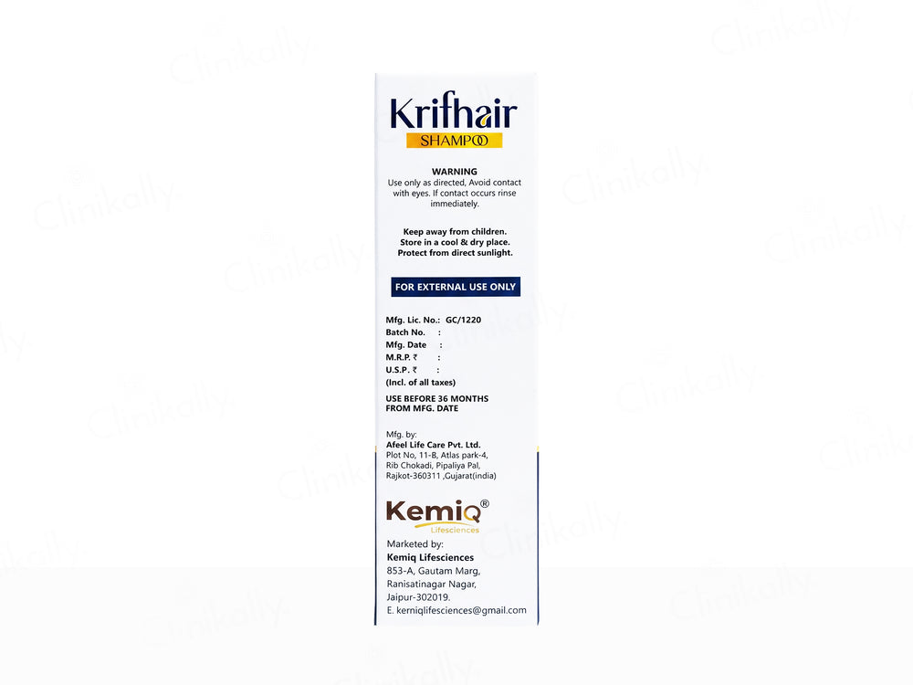 Kemiq Krifhair Strengthening Shampoo