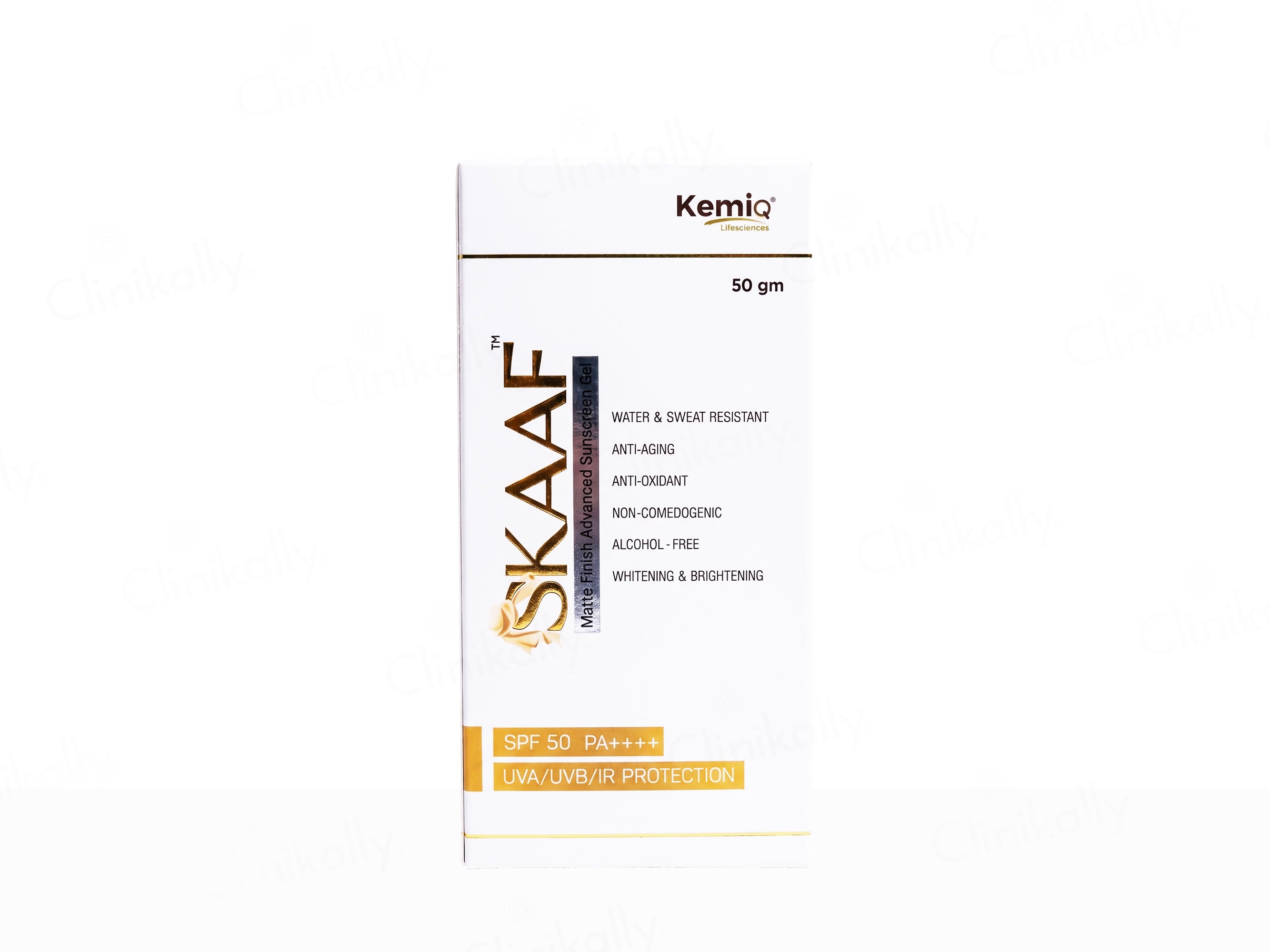 Kemiq Skaaf Matte Finish Advanced Sunscreen Gel SPF 50 PA++++