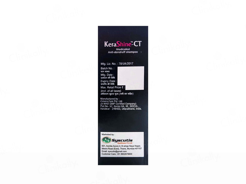 Kerashine-CT Medicated Anti-Dandruff Shampoo