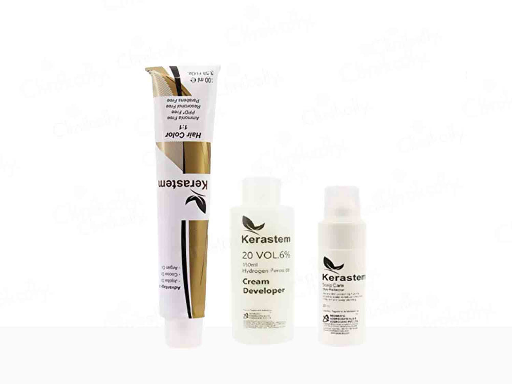 Kerastem Hair Color 5 Light Brown - Clinikally