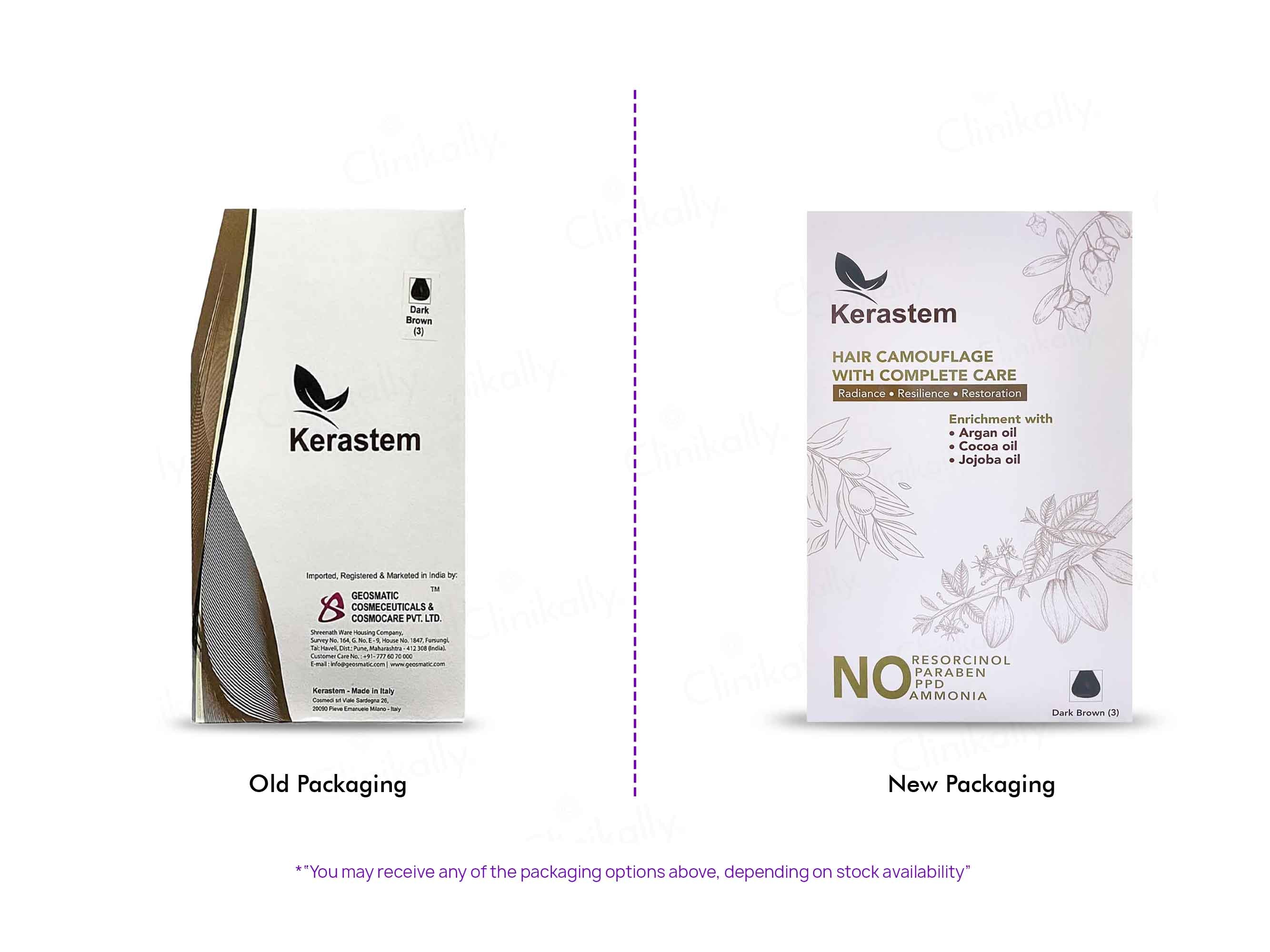 Kerastem Hair Color 3 Dark Brown