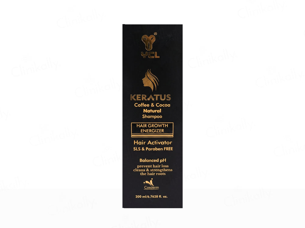 Keratus Coffee & Cocoa Natural Hair Growth Shampoo