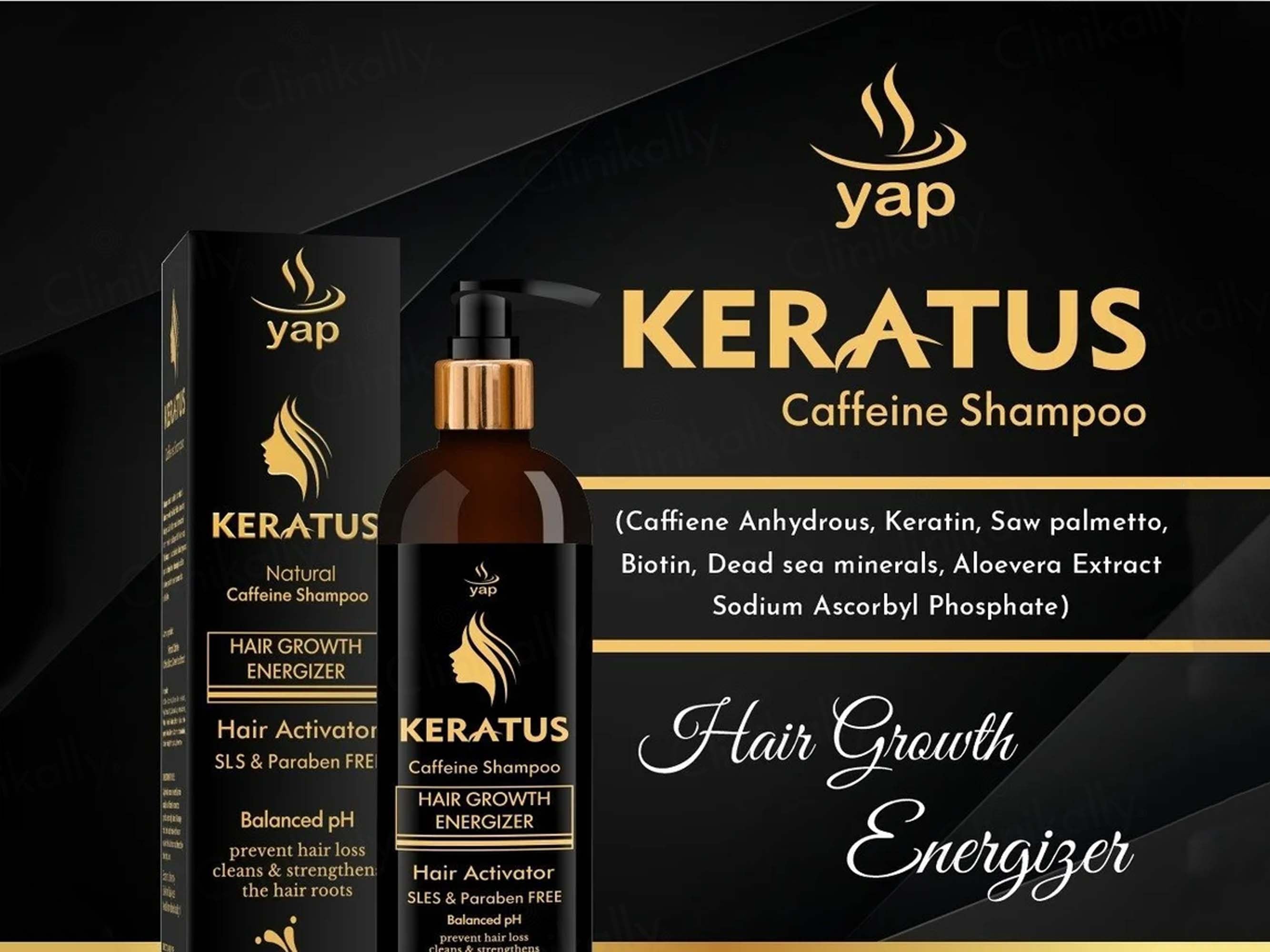 Keratus Hair Growth Shampoo With Natural Caffeine