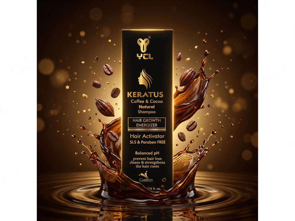 Keratus Coffee & Cocoa Natural Hair Growth Shampoo