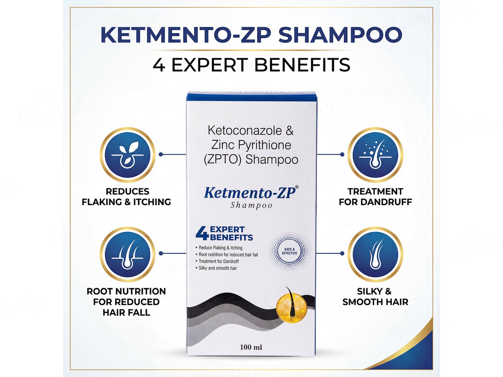 Ketmento-ZP Anti-Dandruff Shampoo