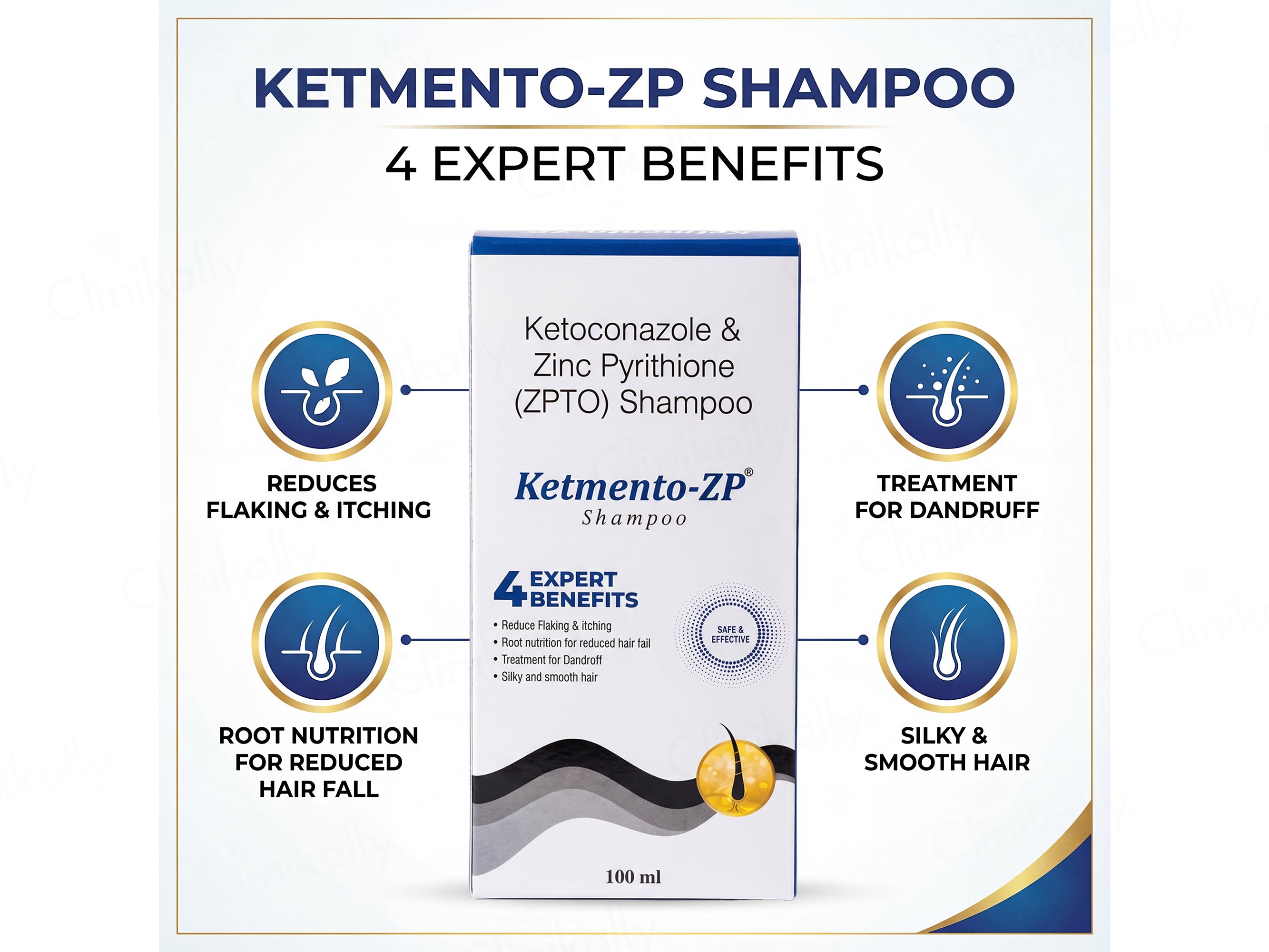 Ketmento-ZP Anti-Dandruff Shampoo