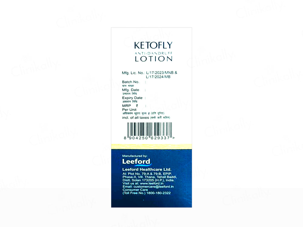 Ketofly Anti-Dandruff Lotion