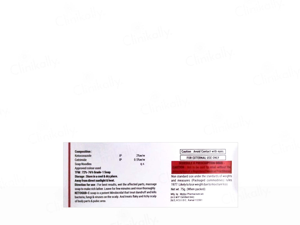 Ketogud-C Medicated Soap