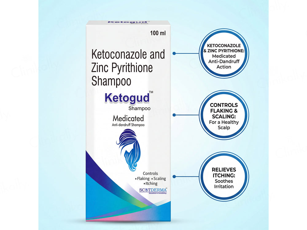 Ketogud Medicated Anti-Dandruff Shampoo
