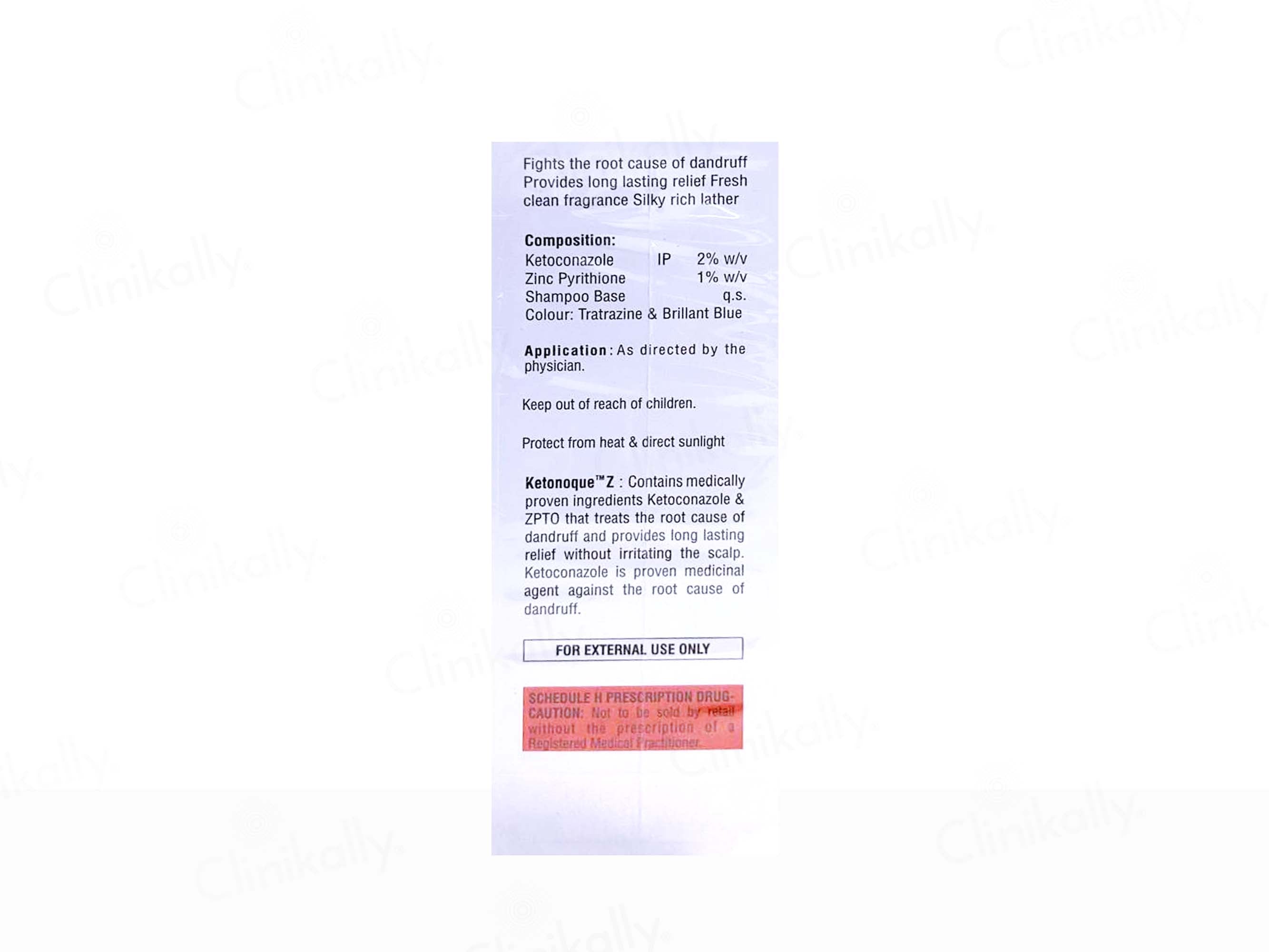 Ketonoque Z Shampoo