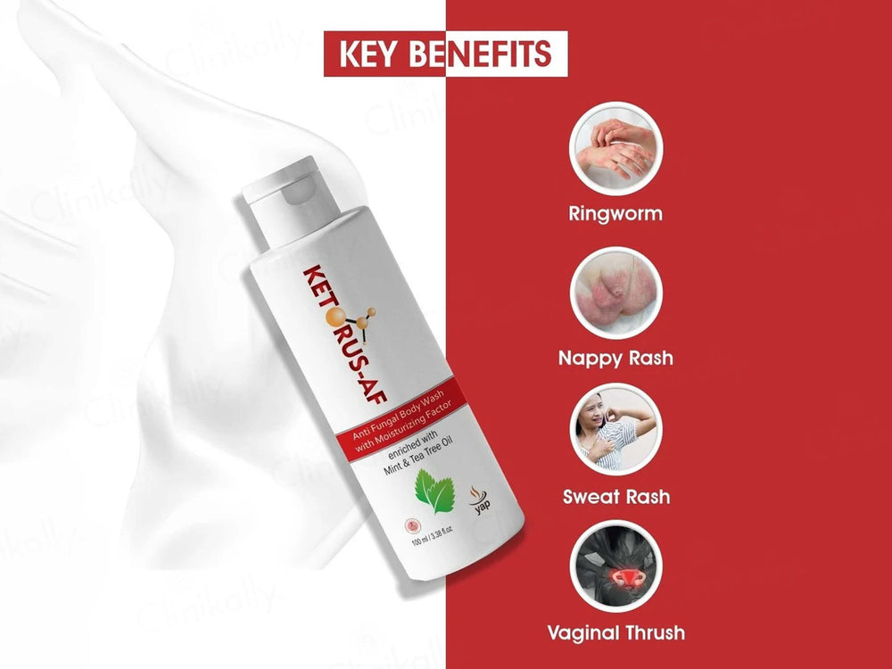 Ketorus-AF Anti Fungal Body Wash