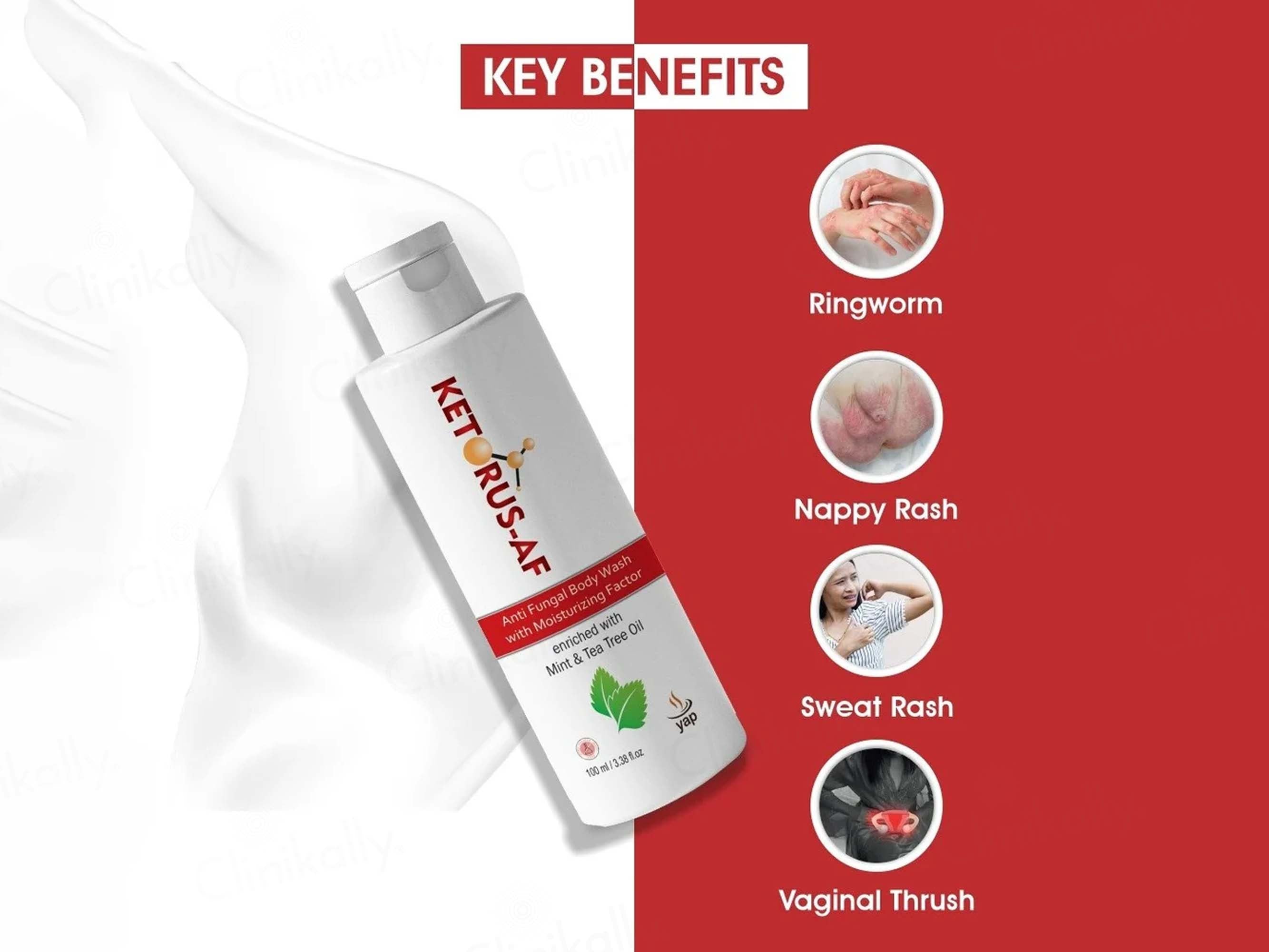 Ketorus-AF Anti Fungal Body Wash