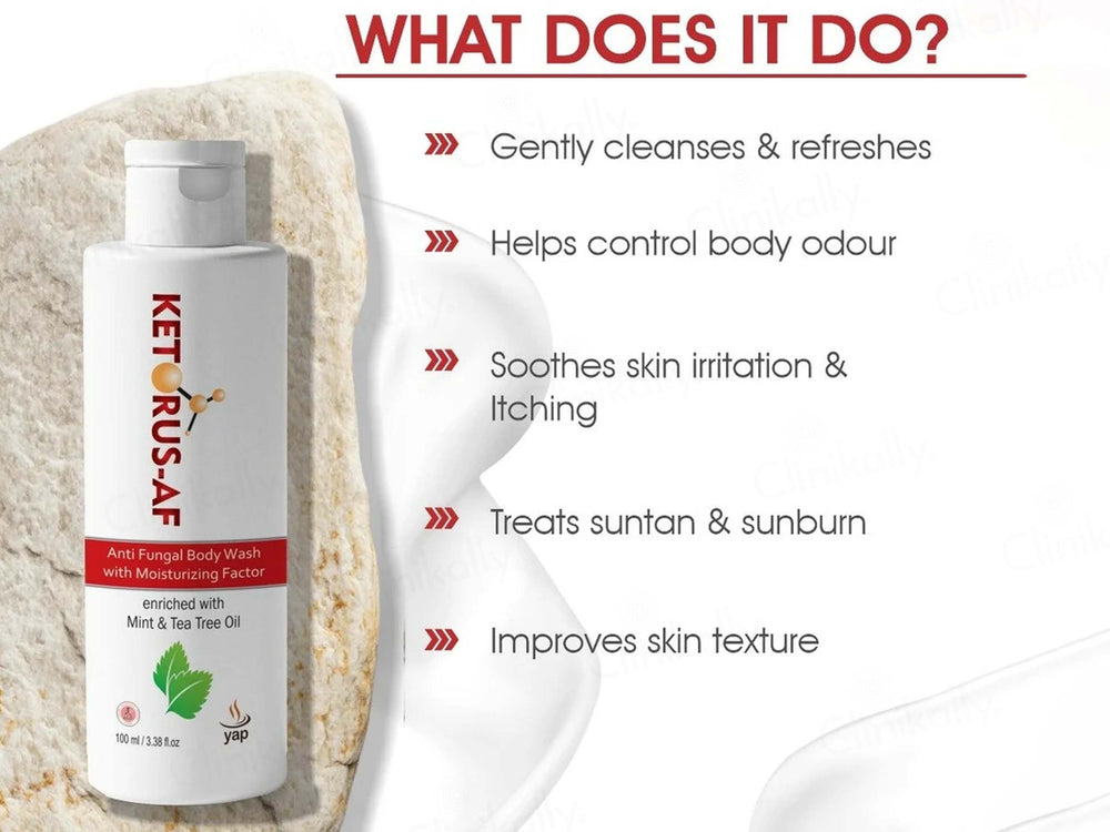 Ketorus-AF Anti Fungal Body Wash