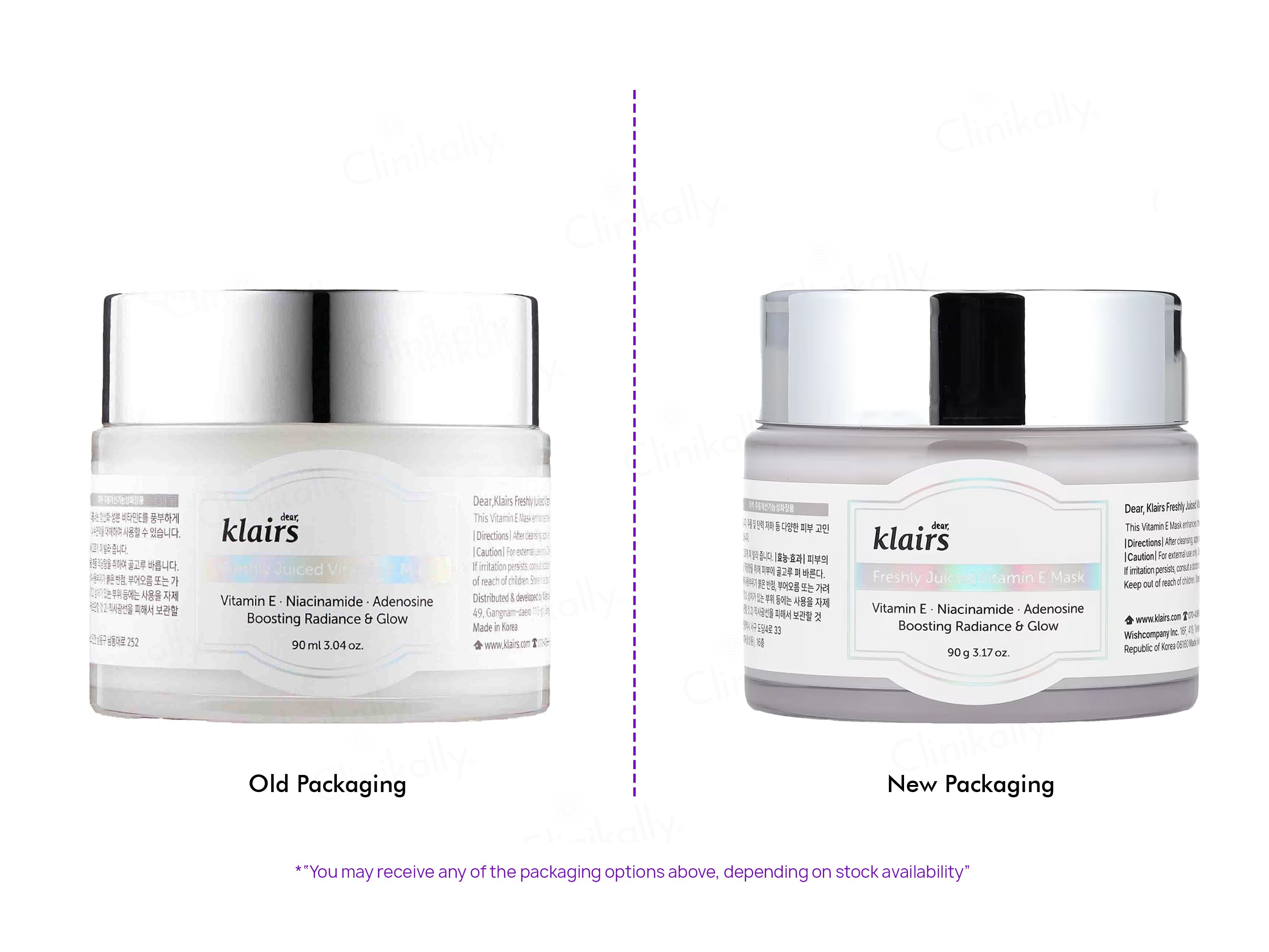 Klairs Freshly Juiced Vitamin E Mask