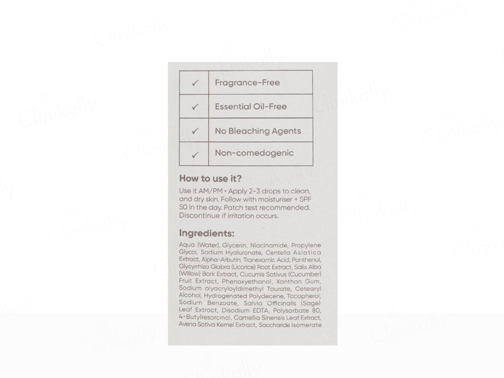 Kohl & Spice Hyperfade Milky Brightening Face Serum