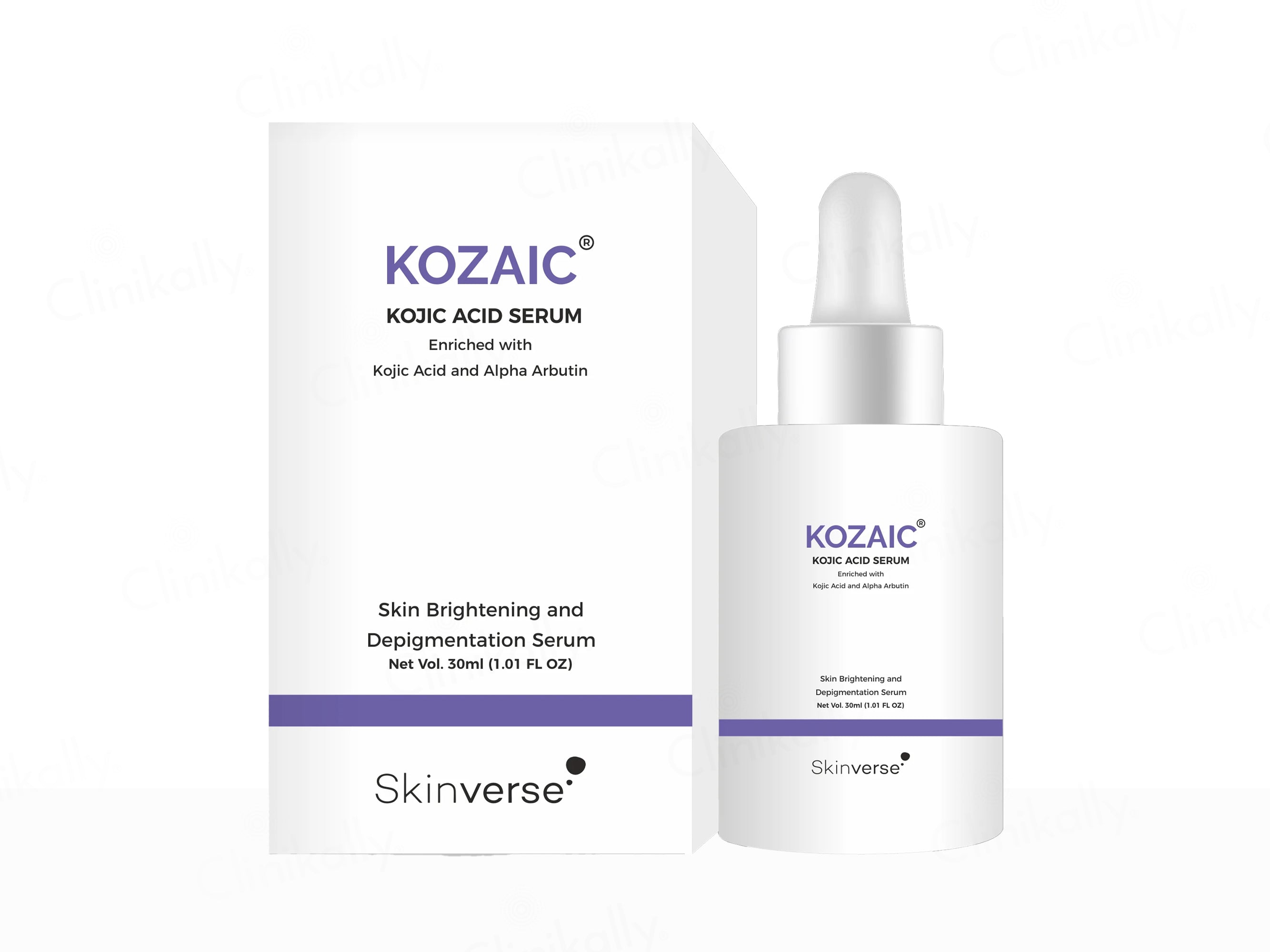 Kozaic Kojic Acid Skin Brightening And Depigmentation Serum