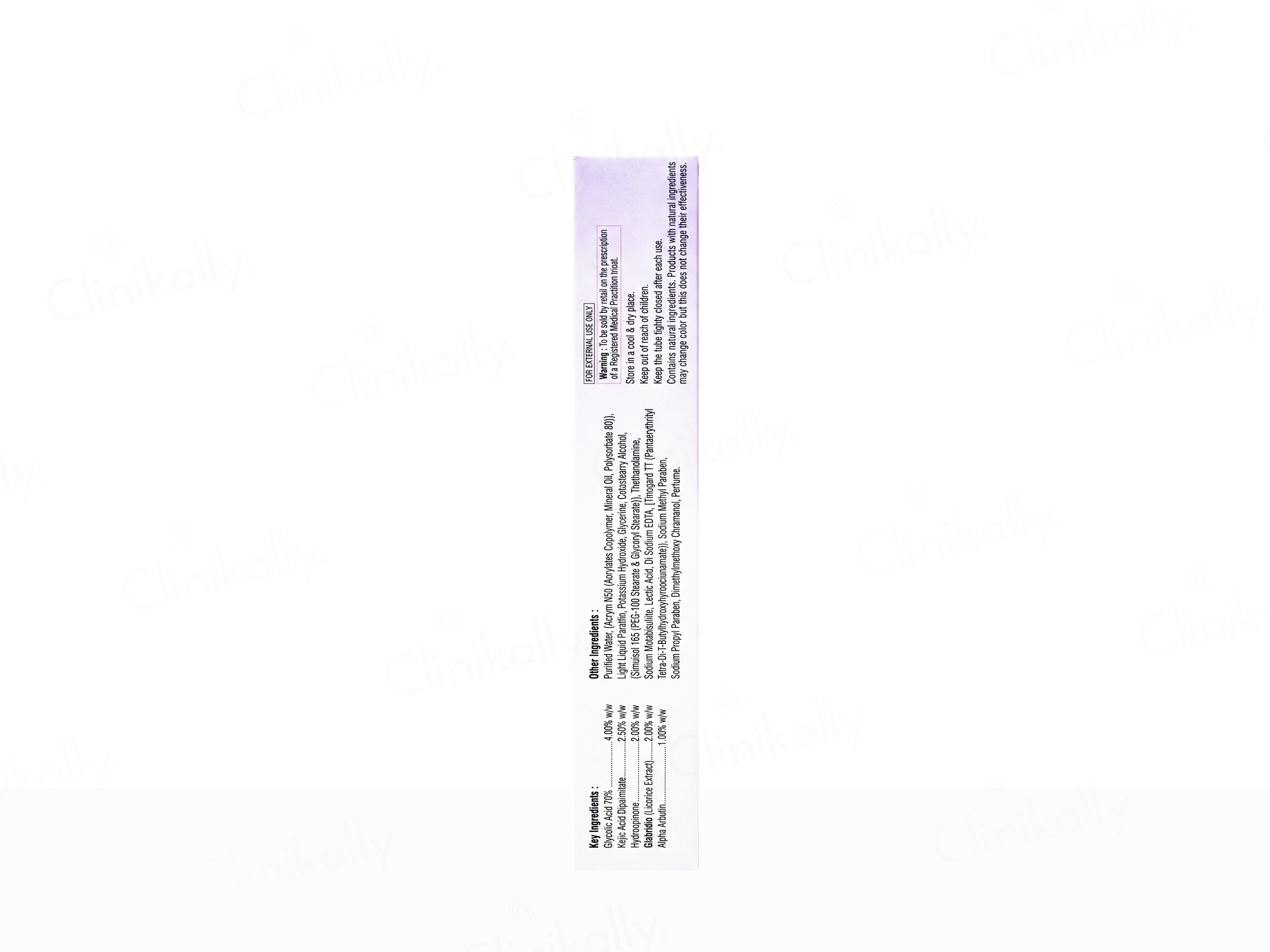 Kozisol HQ Intense Skin Brightening Cream
