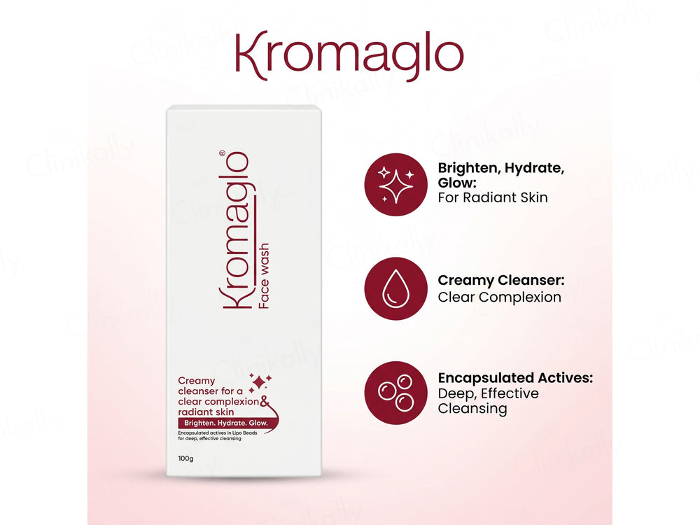 Kromaglo Creamy Cleanser Face Wash