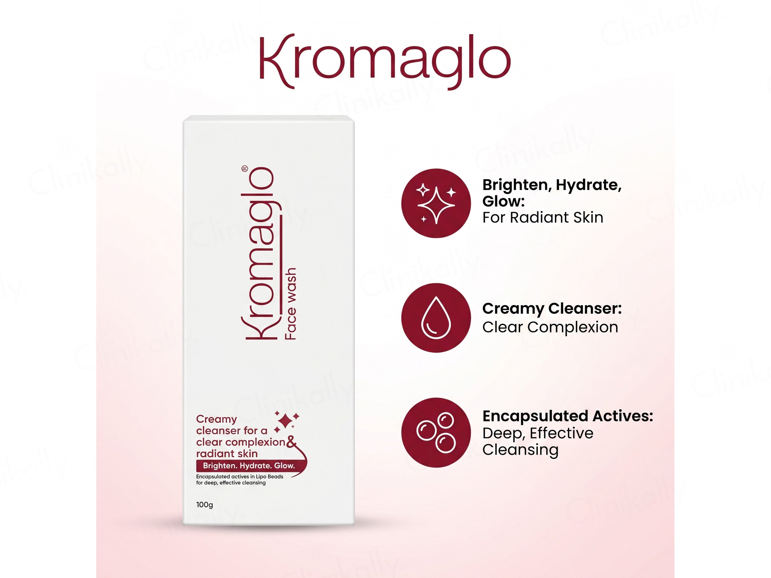 Kromaglo Creamy Cleanser Face Wash