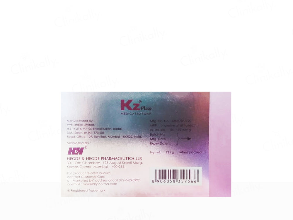 Kz Plus Medicated Soap