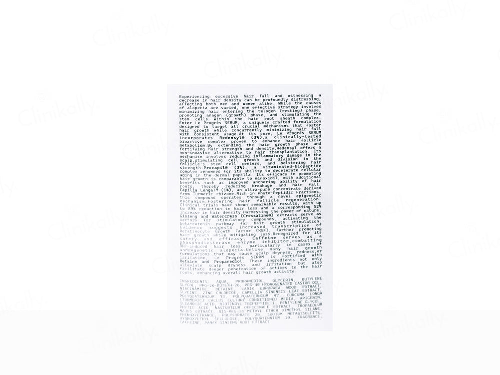 L'aberre Le Progres Phyto-Peptide Hair Follicle Activator Serum