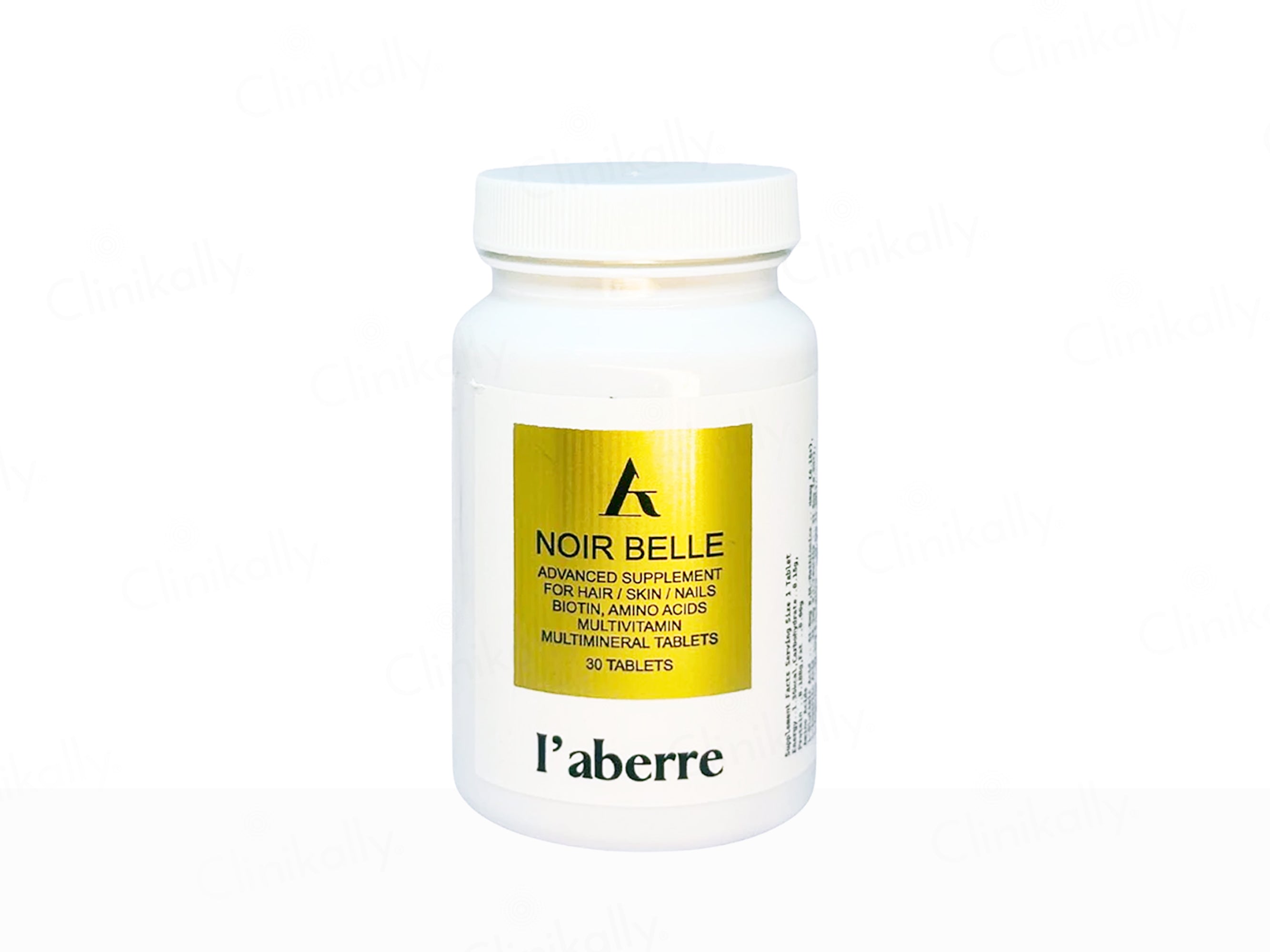 L'aberre Noir Belle Advanced Hair, Skin & Nails Supplement Tablet