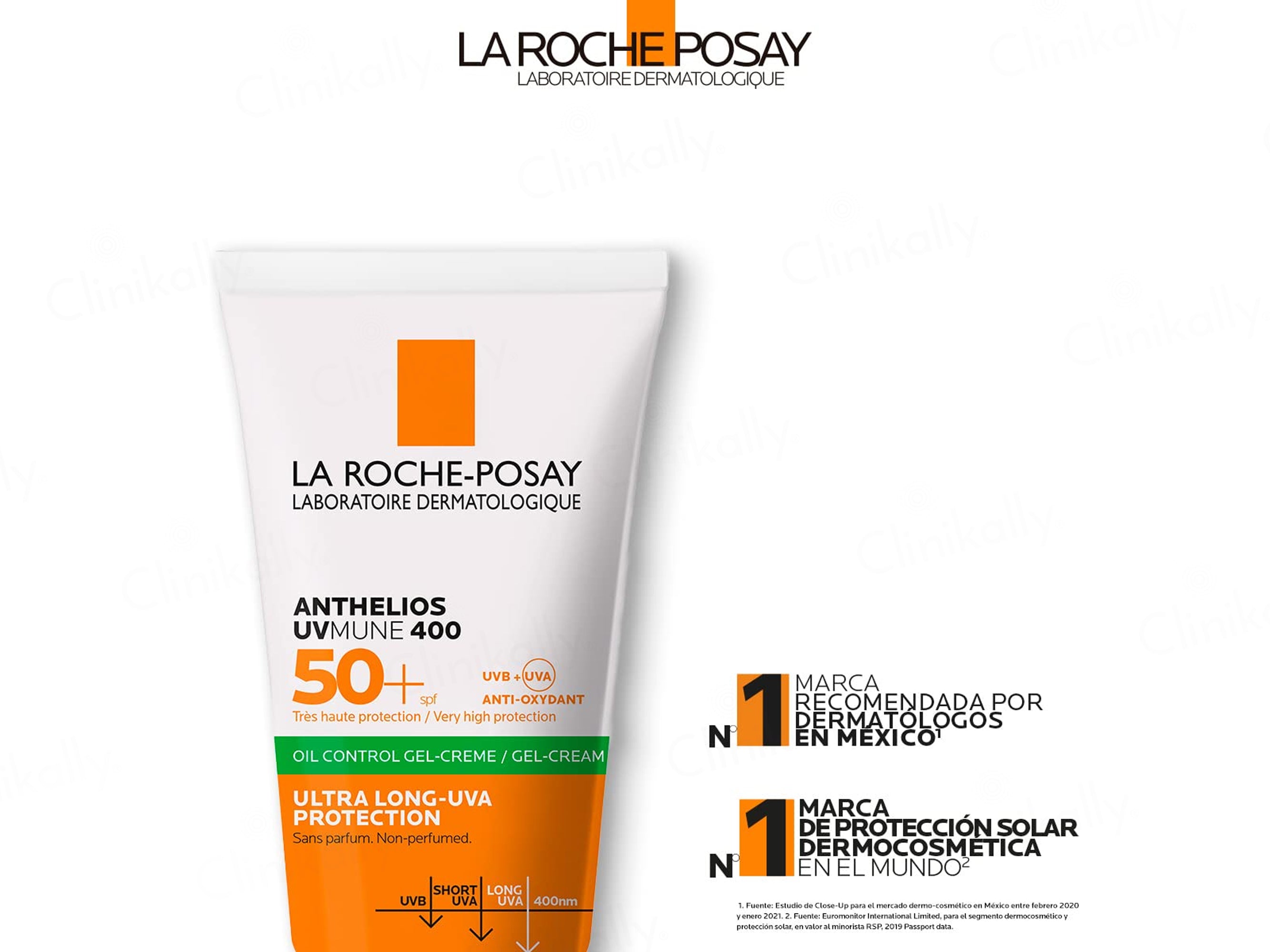 La Roche-Posay Anthelios UVMune 400 Oil Control Gel-Cream Sunscreen 50+ PA++++