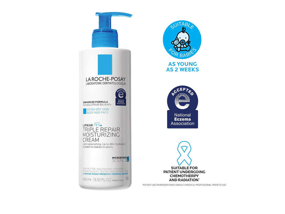 La Roche-Posay Lipikar AP+M Triple Repair Body Moisturising Cream For Dry Skin