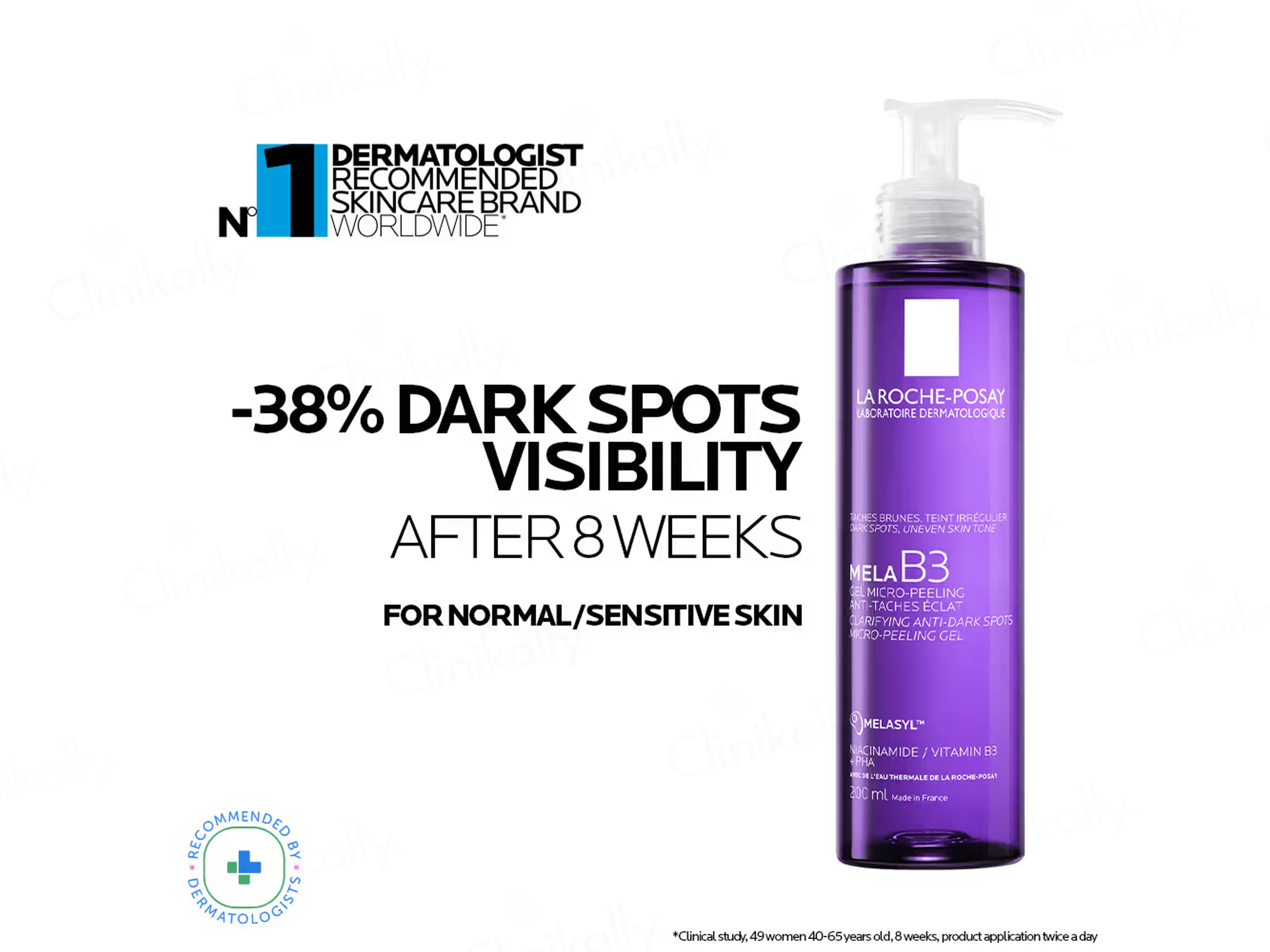 La Roche-Posay Mela B3 Clarifying Anti-Dark Spots Micro-Peeling Gel