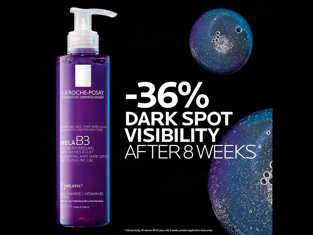 La Roche-Posay Mela B3 Clarifying Anti-Dark Spots Micro-Peeling Gel