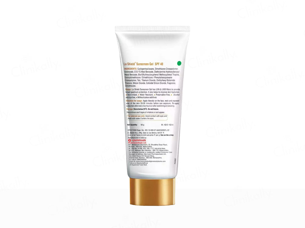 La Shield Sunscreen Gel SPF 40