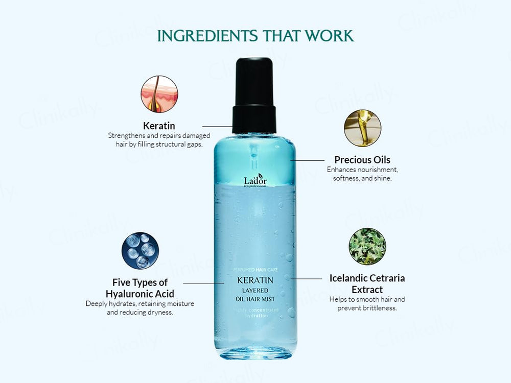 Lador Keratin Layered Oil Hair Mist