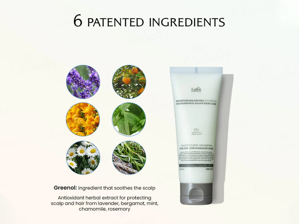 Lador Moisture Balancing Daily Clinic Shampoo For Dry & Damaged Hair