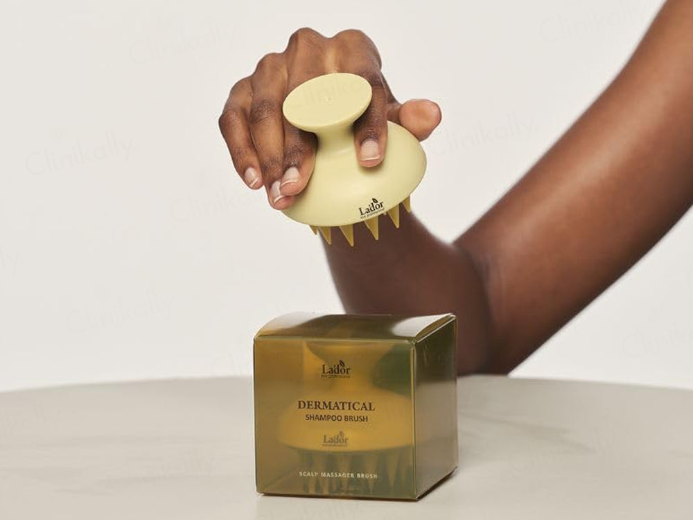 Lador Scalp Massager Shampoo Brush - Brown