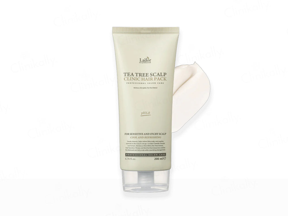Lador Tea Tree Scalp Clinic Hair Cleansing Pack For Sensitive & Itchy Scalp
