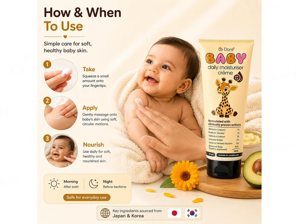 Le Dore Baby Daily Moisturiser Creme