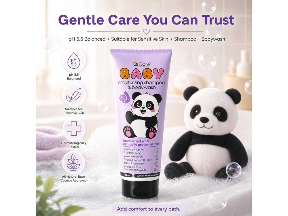 Le Dore Baby Moisturising Shampoo & Bodywash