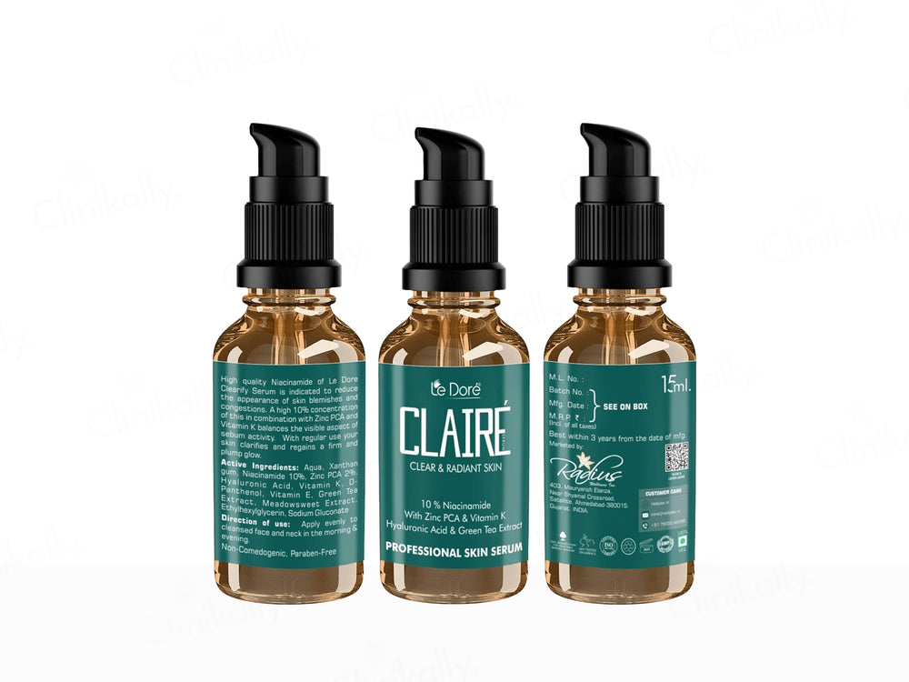 Le Dore Claire 10% Niacinamide Sebum Control Serum