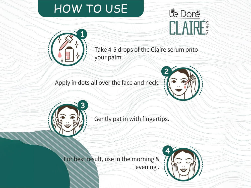 Le Dore Claire 10% Niacinamide Sebum Control Serum