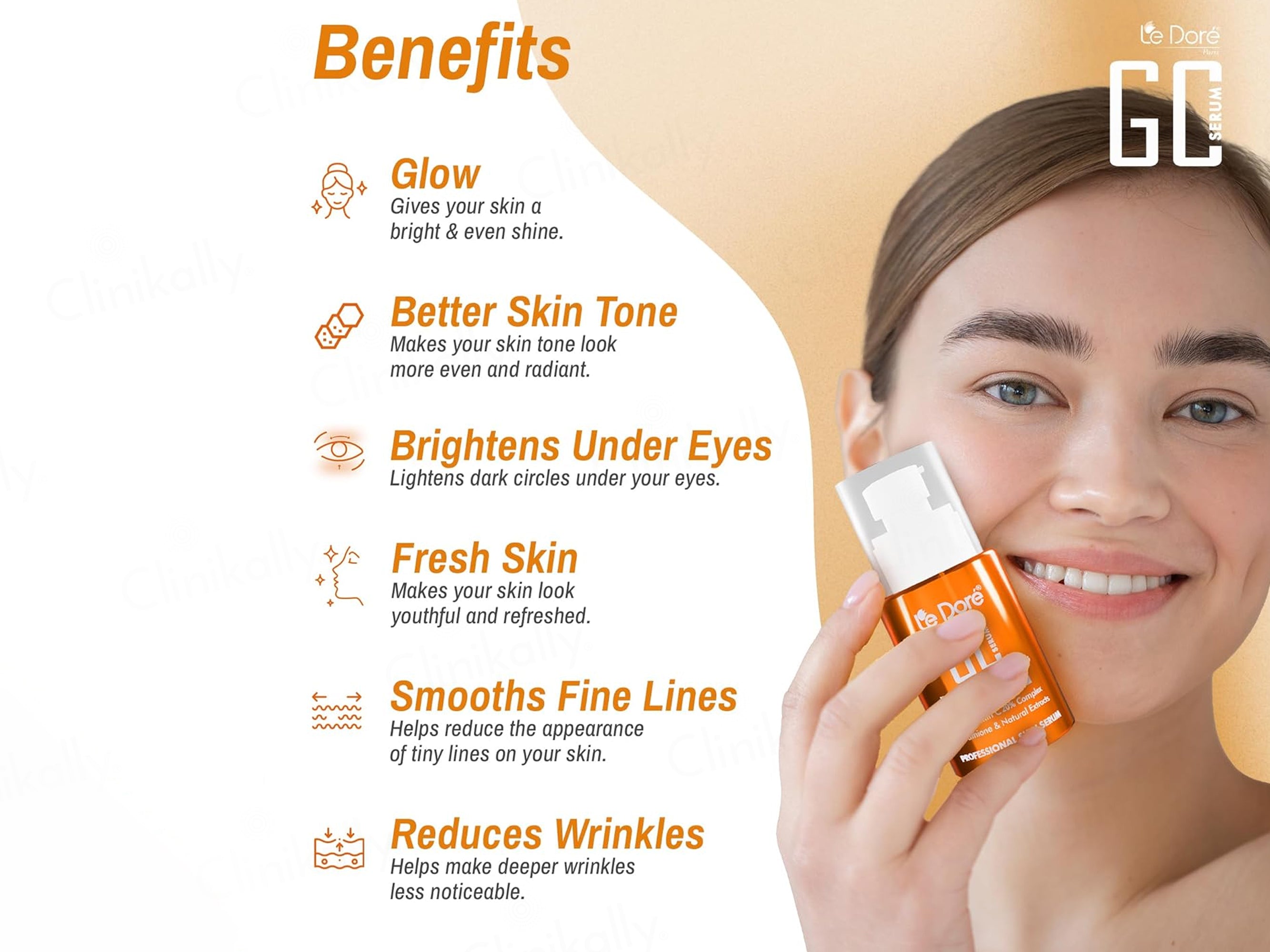 Le Dore GC 5X Vitamin C Liposomal Whitening & Anti Ageing Serum