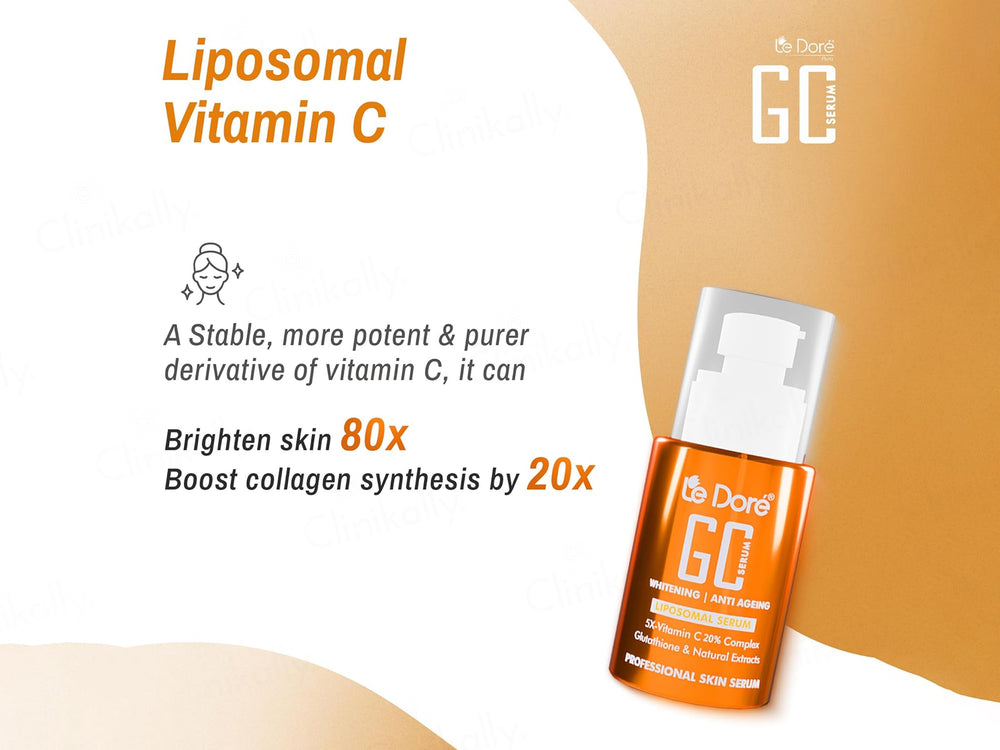 Le Dore GC 5X Vitamin C Liposomal Whitening & Anti Ageing Serum