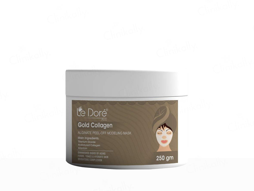 Le Dore Gold Collagen Alginate Peel-Off Modeling Mask